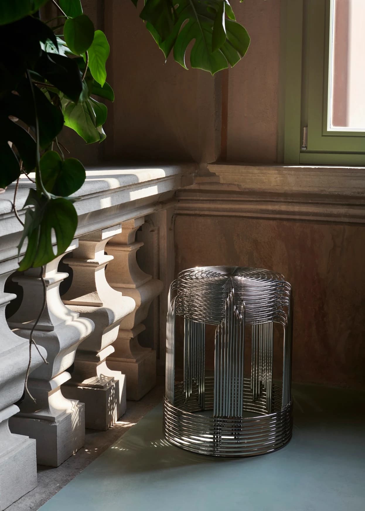 Wire Stool