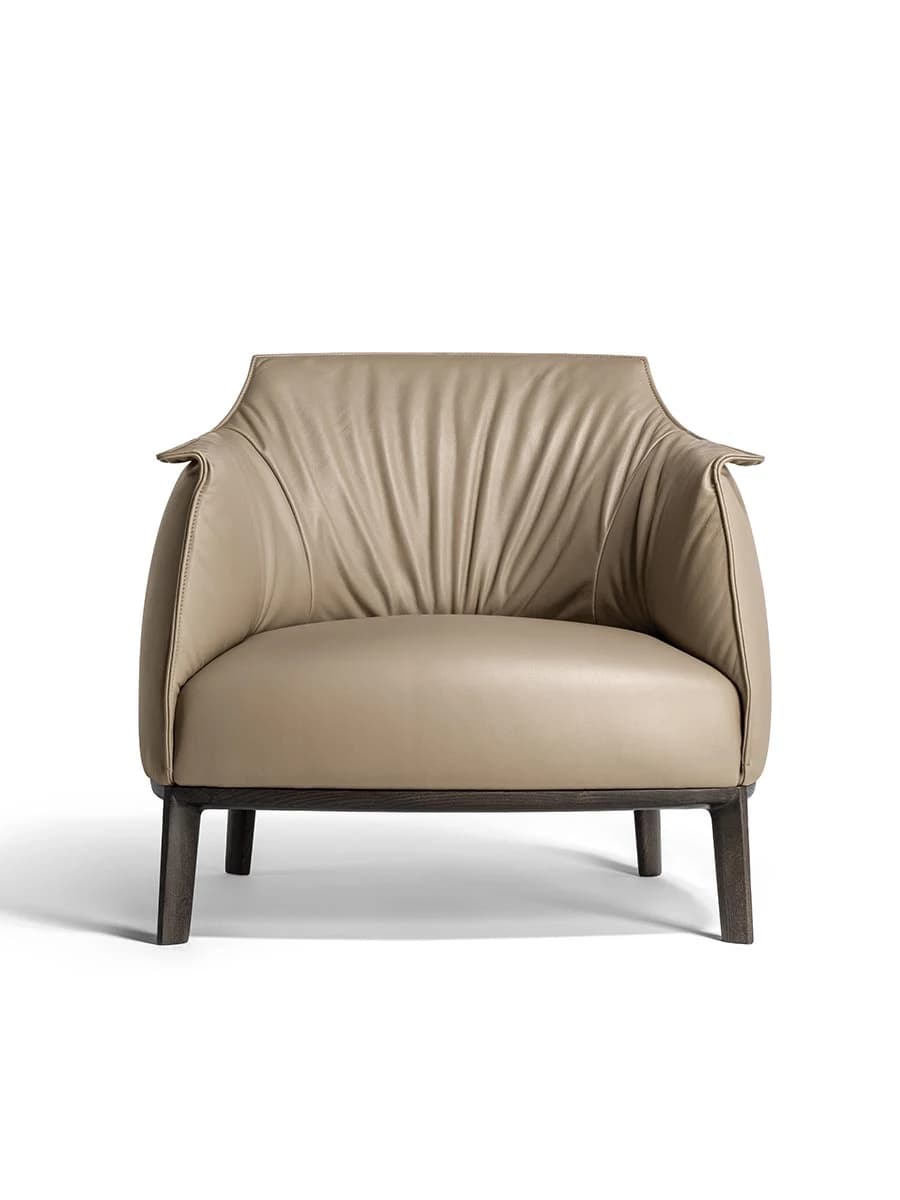 Archibald Armchair Wood Base