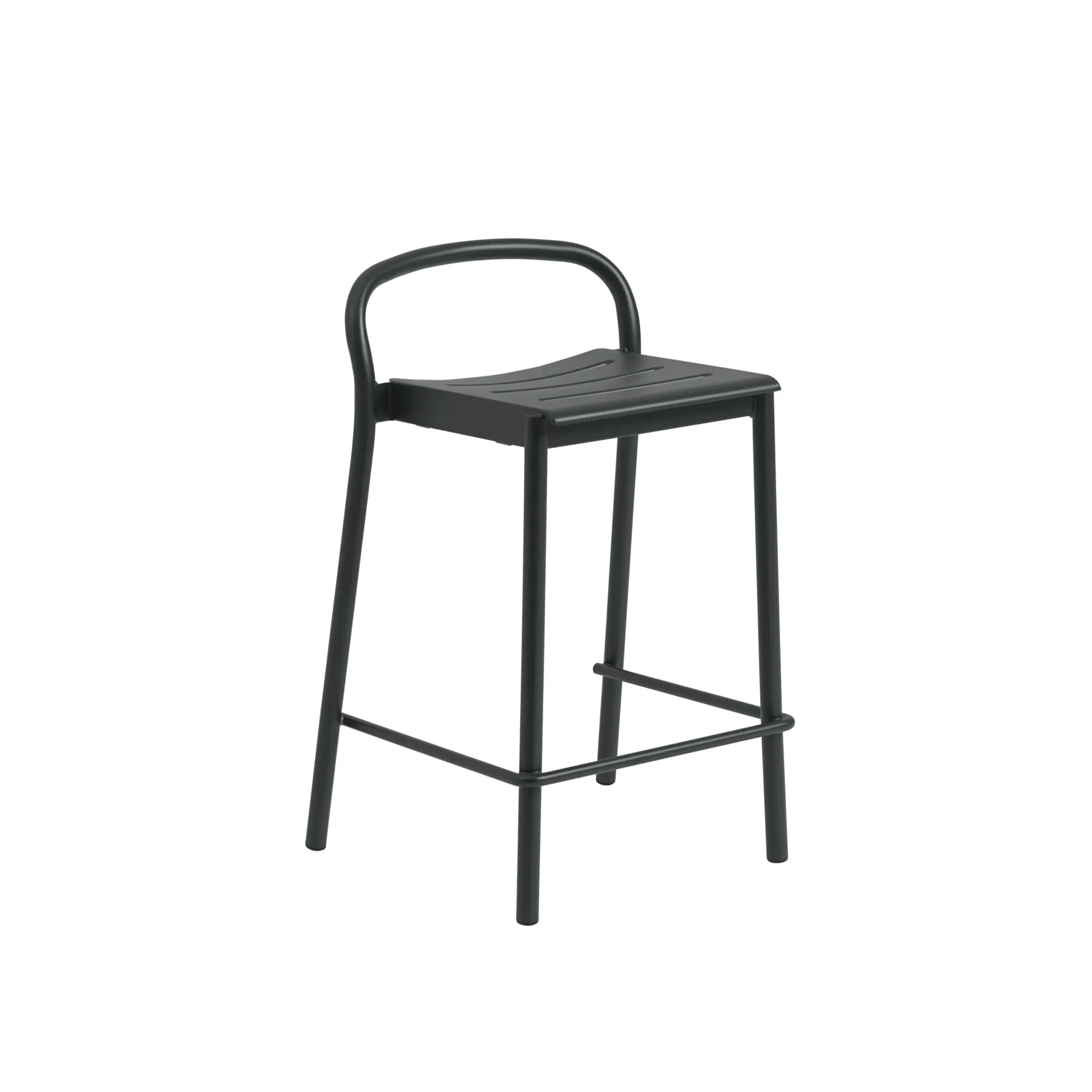 Linear Steel Counter Stool