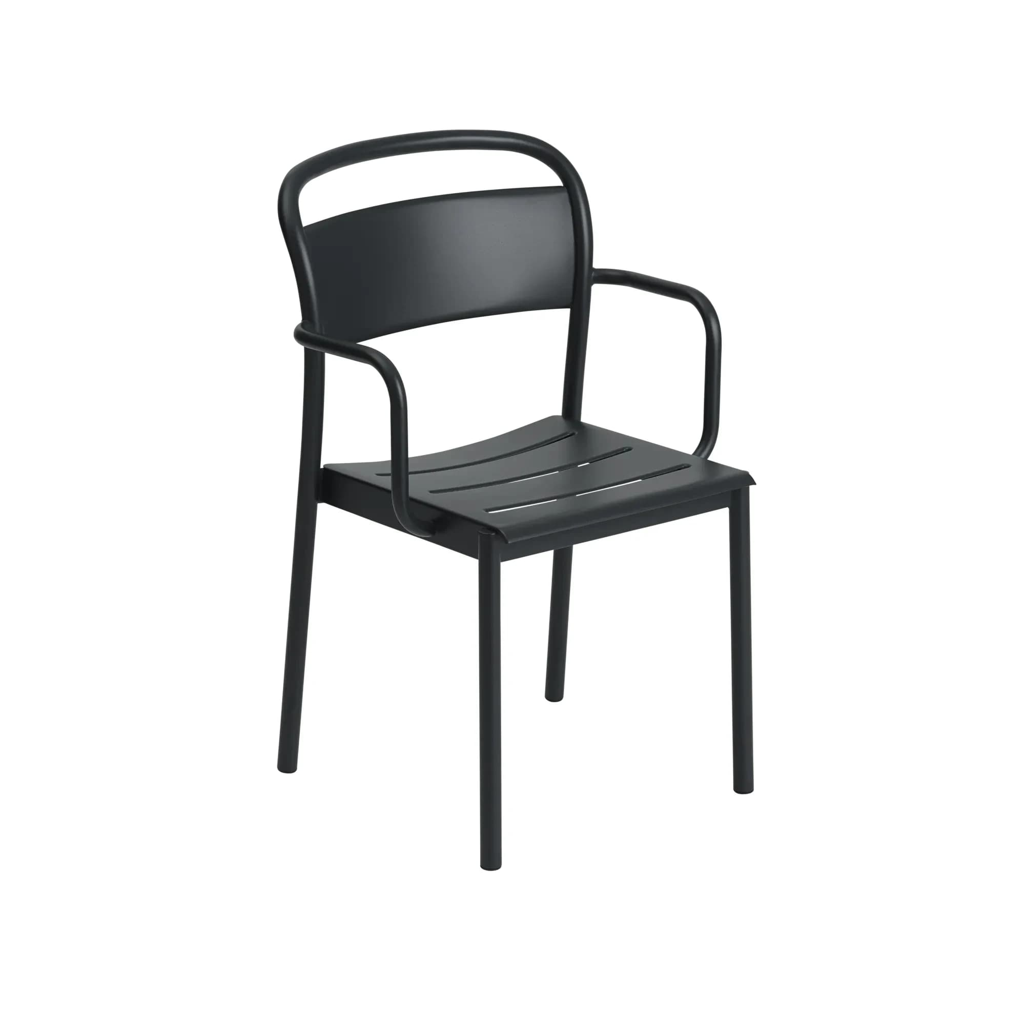 Linear Steel Armchair