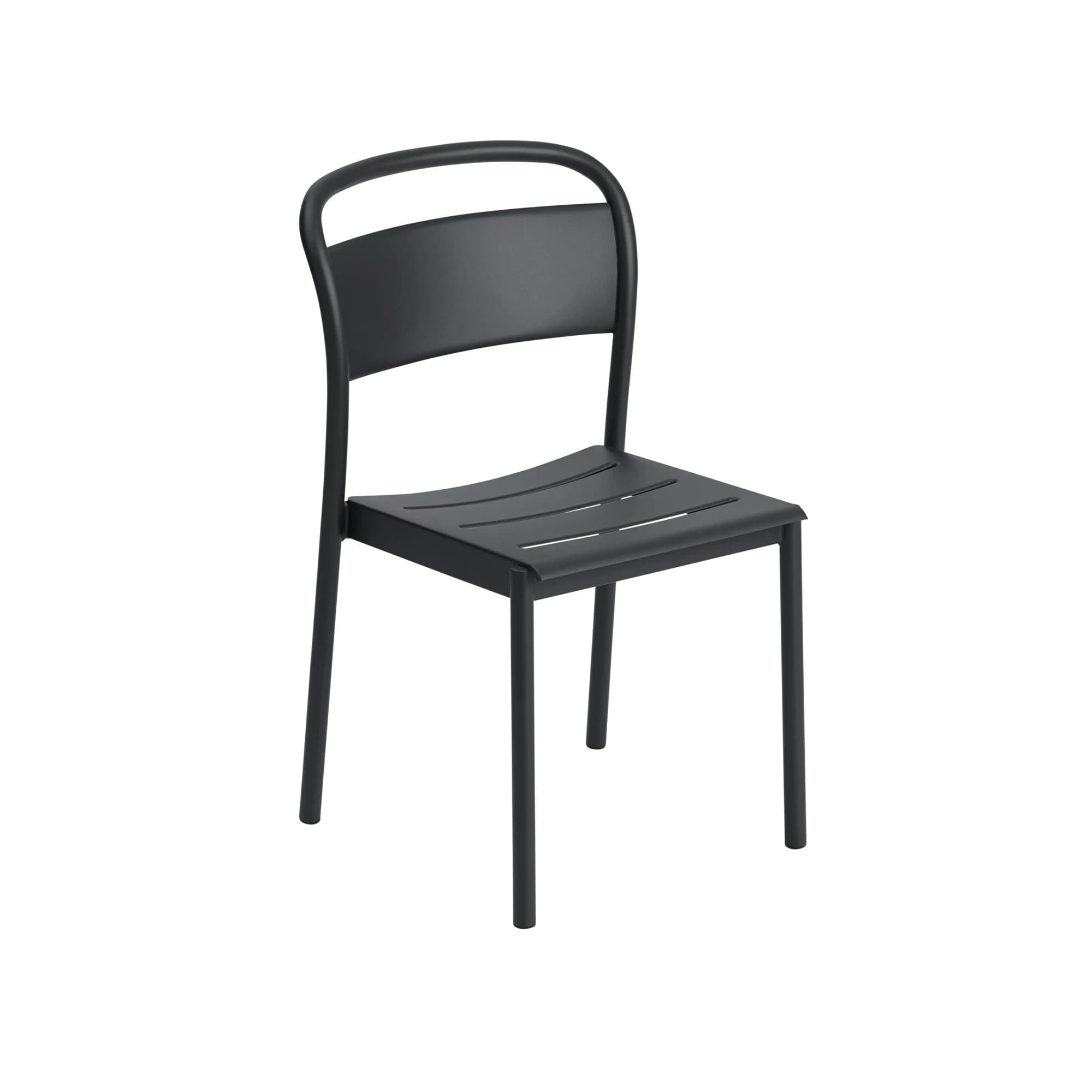 Linear Steel Side Chair