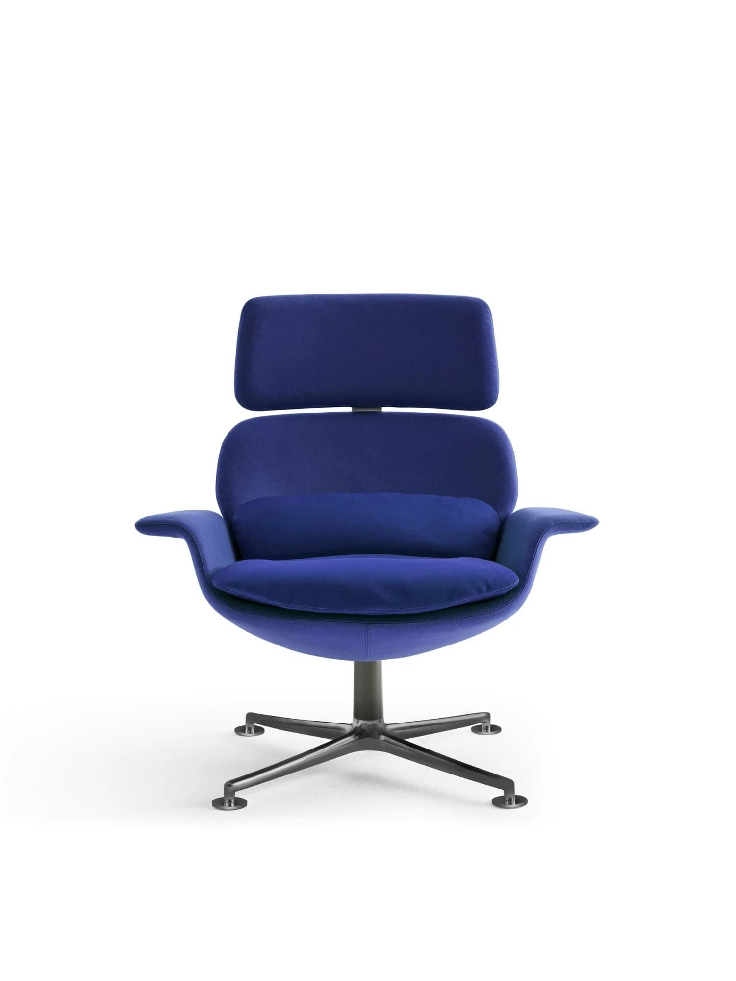 KN02 Swivel and Reclining High Back Lounge Chair
