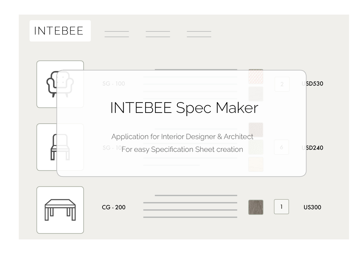 INTEBEE Spec Maker is now Available